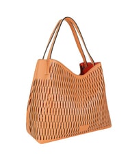 FURLA PRIMULA Geantă de umăr din piele perforată - Genți femei