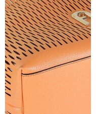 FURLA PRIMULA Geantă de umăr din piele perforată apus de soare - Genți femei - 4