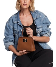 FURLA 1927 Geanta mini din piele cu imprimeu Ares coniac - Genți femei - 5