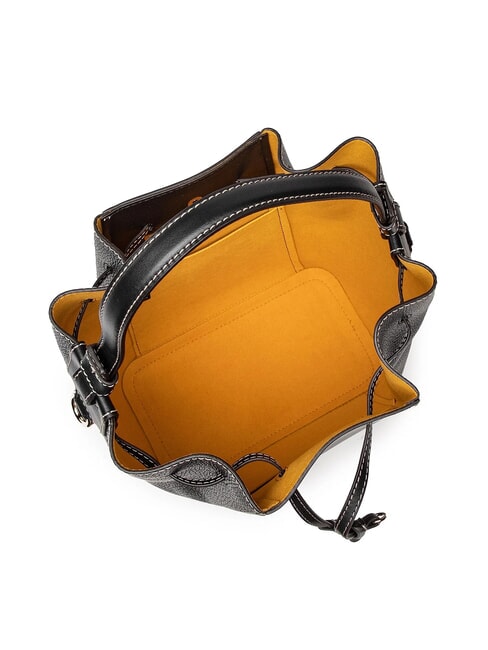 MIASTELLA Găleată de mână, cu curea de umăr negru - Genți femei