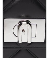 FURLA 1927 Mini geanta din piele matlasata negru - Genți femei - 4