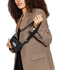 FURLA 1927 Mini geanta din piele matlasata negru - Genți femei - 6