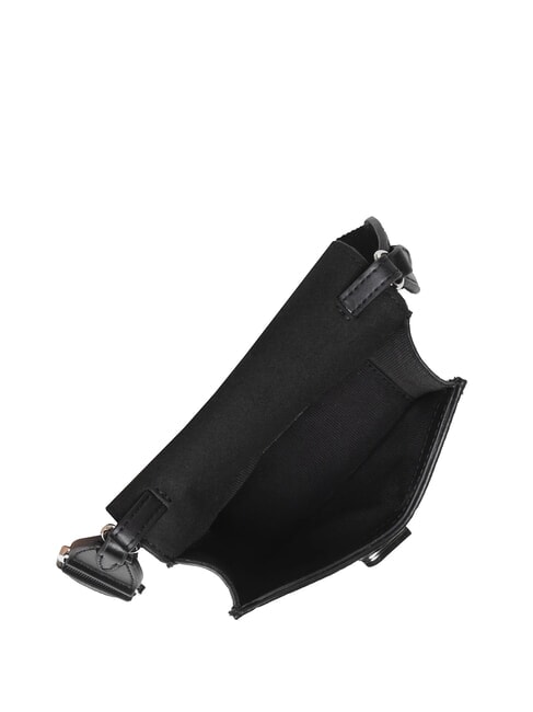 1927 Mini geanta din piele matlasata negru - Genți femei