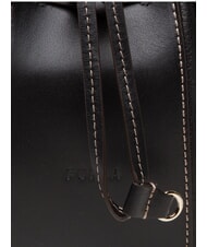 FURLA MIASTELLA Mini găleată manuală, cu curea de umăr negru - Genți femei - 4