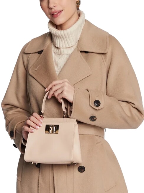 1927 Geanta mini din piele cu imprimeu Ares balerină - Genți femei