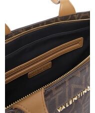 MARIO VALENTINO REGINA RE Geantă de cumpărături de umăr cu logo integral întunecat/natural - Genți femei - 5