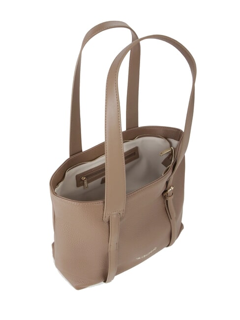 WAMY RE Geantă de cumpărături de umăr cămilă - Genți femei