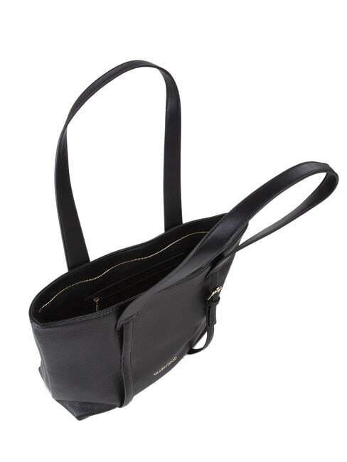 WAMY RE Geantă de cumpărături de umăr negru - Genți femei