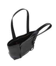 MARIO VALENTINO WAMY RE Geantă de cumpărături de umăr negru - Genți femei - 4