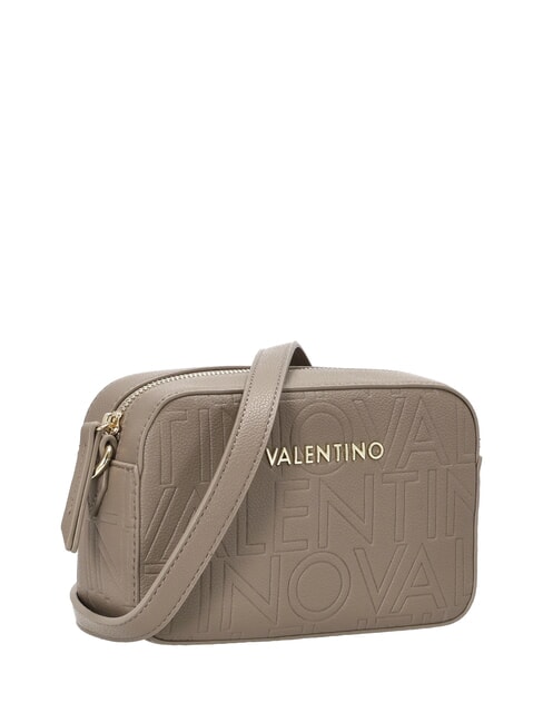 PANSY Geantă pentru cameră foto cu două curele de umăr taupe - Genți femei