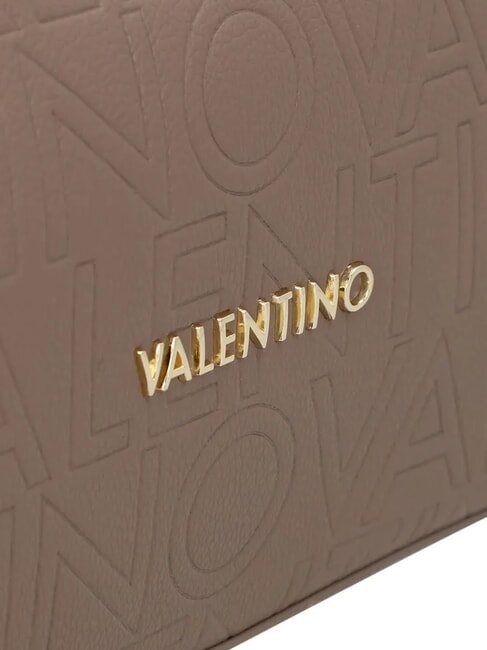 PANSY Geantă de mână cu două bretele de umăr taupe - Genți femei