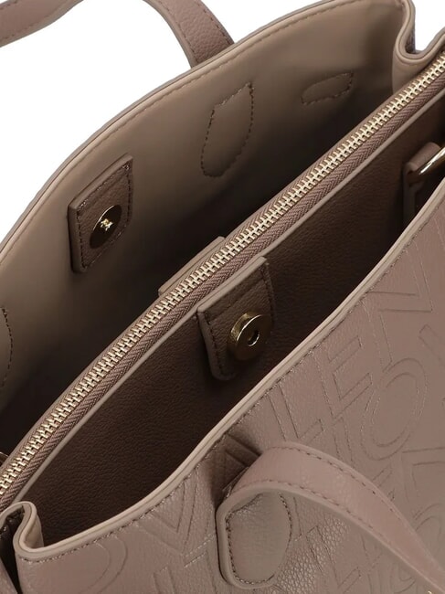 PANSY Geantă de mână cu două bretele de umăr taupe - Genți femei