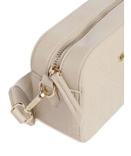 MARIO VALENTINO PANSY Geantă pentru cameră foto cu două curele de umăr ecru - Genți femei - 3