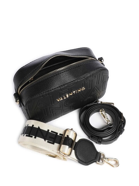 PANSY Geantă pentru cameră foto cu două curele de umăr negru - Genți femei