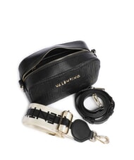 MARIO VALENTINO PANSY Geantă pentru cameră foto cu două curele de umăr negru - Genți femei - 4