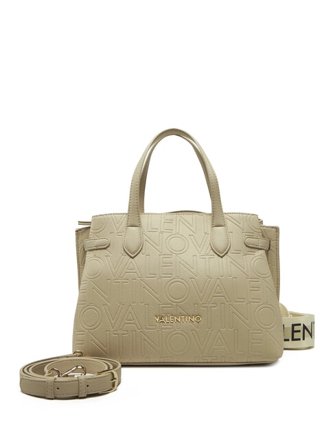 PANSY Geantă de mână cu două bretele de umăr ecru - Genți femei