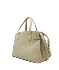 MARIO VALENTINO PANSY Geantă de mână cu două bretele de umăr ecru - Genți femei - 3