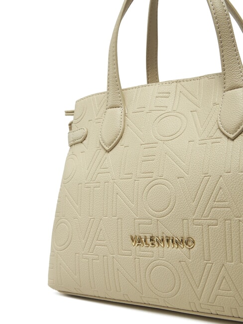 PANSY Geantă de mână cu două bretele de umăr ecru - Genți femei