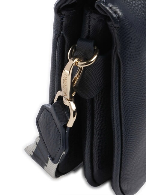 ZERO RE Geantă multifuncțională cu imprimeu saffiano albastru miezul nopții - Genți femei