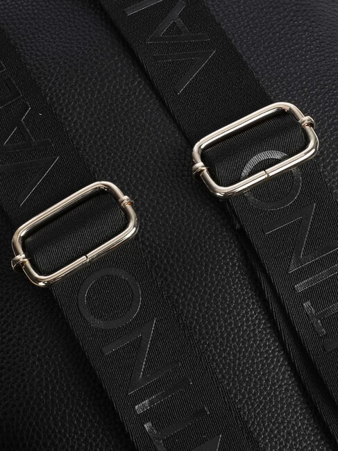 NEVER Rucsac rotund cu buzunar negru - Genți femei