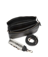 MARIO VALENTINO ZERO RE Geantă multifuncțională cu imprimeu saffiano negru - Genți femei - 4