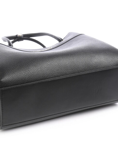 ALEXIA Geantă de m&acirc;nă cu curea de umăr cu logo negru - Genți femei