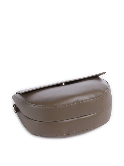 BIGS Geantă cu curea de umăr cu logo taupe - Genți femei