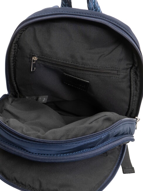 PADDED NYLON Rucsac cu logo cu strasuri BLUE - Genți femei