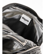 BLAUER SOFTY Rucsac matlasat cu buzunar BLACK - Genți femei - 5