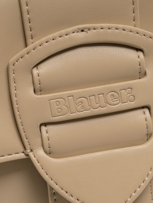 LADY B Geantă mini cu curea de umăr bej - Genți femei