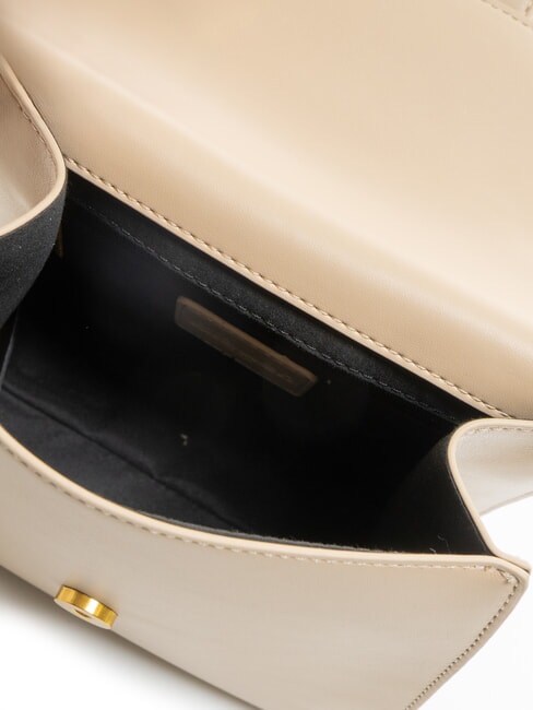 LADY B Geantă mini cu curea de umăr bej - Genți femei