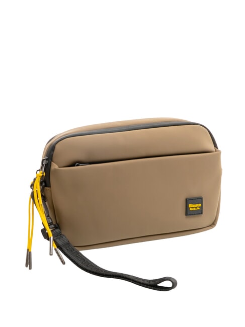 RUBBER Geantă de mână cauciucată pentru bărbați MILITAR VERDE - Husă pentru tabletă și organizator