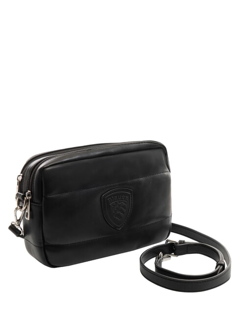 CUSHION Geantă pentru cameră cu 2 compartimente BLACK - Genți femei