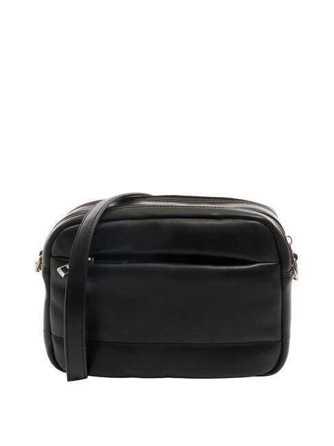 CUSHION Geantă pentru cameră cu 2 compartimente BLACK - Genți femei