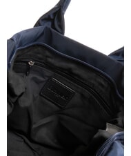BLAUER PADDED NYLON Geantă tote medie cu curea de umăr BLUE - Genți femei - 5