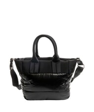 BLAUER PADDED NYLON Geantă tote medie cu curea de umăr BLACK - Genți femei - 4
