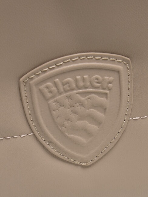 CUSHION Rucsac matlasat cu 2 compartimente cremă - Genți femei