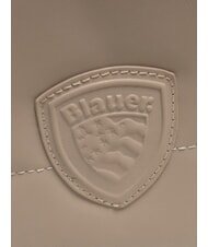 BLAUER CUSHION Rucsac matlasat cu 2 compartimente cremă - Genți femei - 3