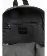 BLAUER CUSHION Rucsac matlasat cu 2 compartimente BLACK - Genți femei - 4