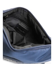 BLAUER PADDED NYLON Geantă tip clutch moale cu logo cu strasuri BLUE - Genți femei - 5