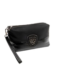 BLAUER PADDED NYLON Geantă tip clutch moale cu logo cu strasuri - Genți femei