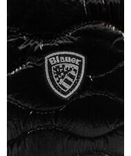 BLAUER SOFTY Geantă de cumpărături matlasată cu curea de umăr BLACK - Genți femei - 4