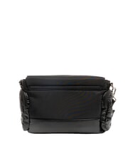 BLAUER PADDED NYLON Geantă de umăr pufoasă cu logo cu strasuri BLACK - Genți femei - 4