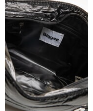 BLAUER SOFTY Geantă de umăr matlasată BLACK - Genți femei - 5