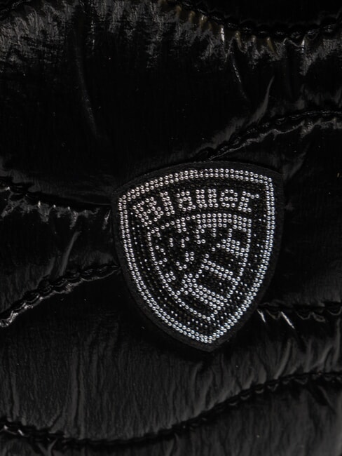 SOFTY Geantă mare matlasată cu plic BLACK - Genți femei