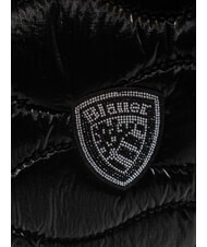 BLAUER SOFTY Geantă mare matlasată cu plic BLACK - Genți femei - 3