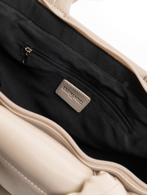 CUSHION Geantă tote cu curea de umăr cremă - Genți femei