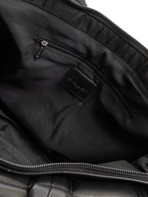 CUSHION Geantă tote cu curea de umăr BLACK - Genți femei