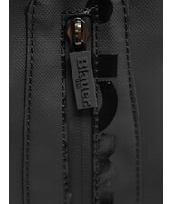 BLAUER SPLASH Geantă cu logo strălucitor BLACK - Genți de umăr bărbați - 3