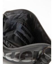 BLAUER SPLASH Geantă tip clutch cu logo strălucitor BLACK - Husă pentru tabletă și organizator - 5